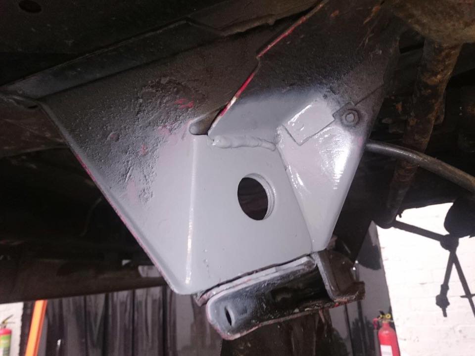 After this that bare metal was primed